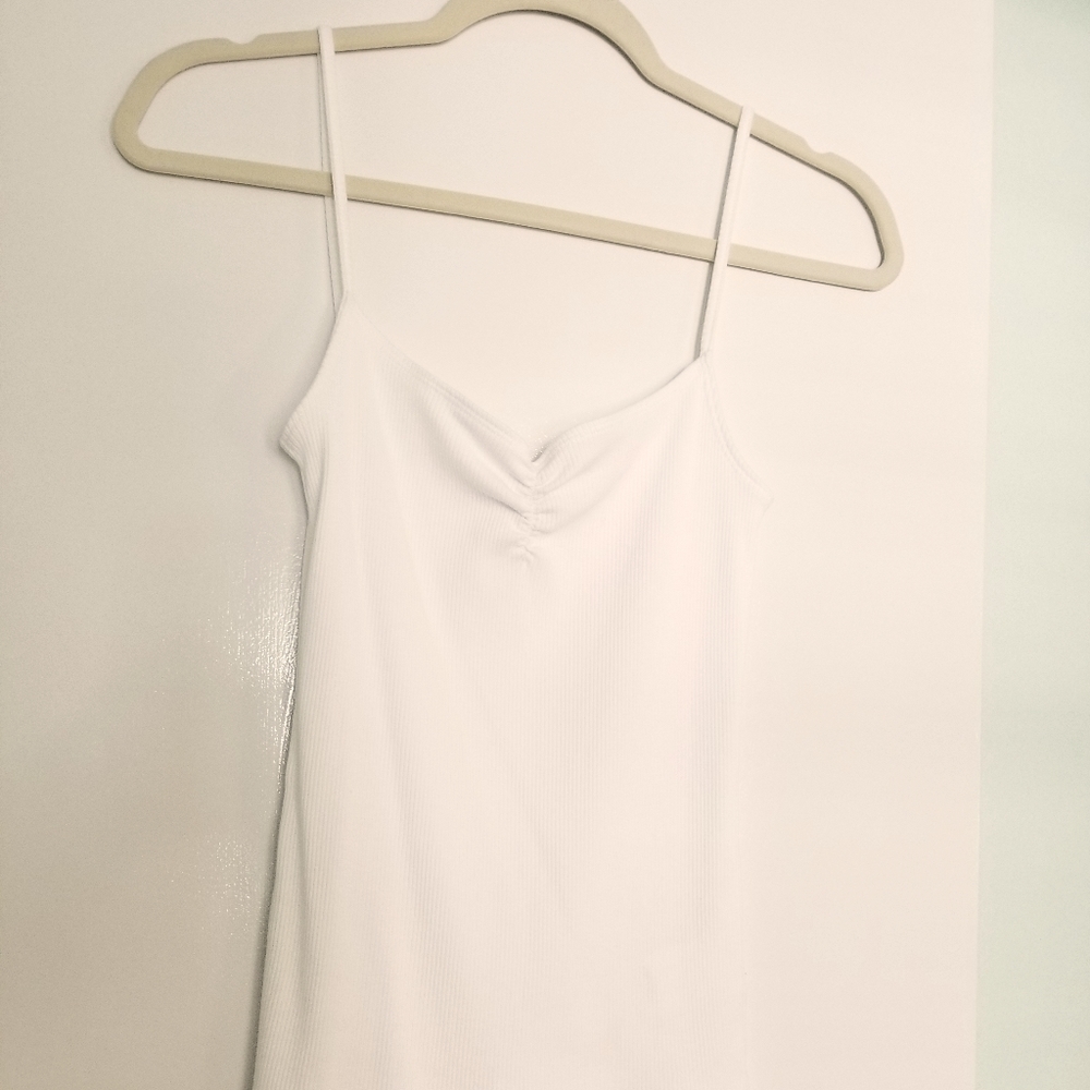 Express ribbed sweetheart cami's
